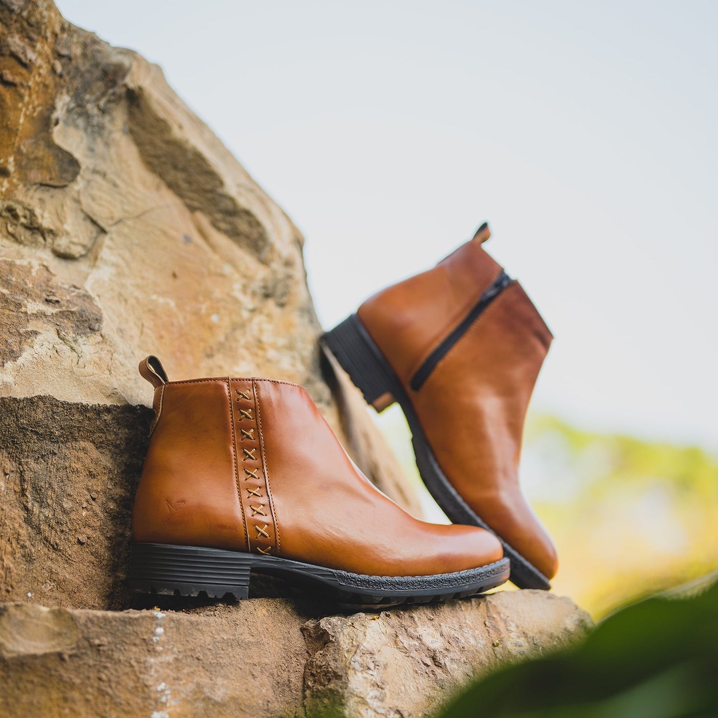 Slays Cross Stitch Boots for Women