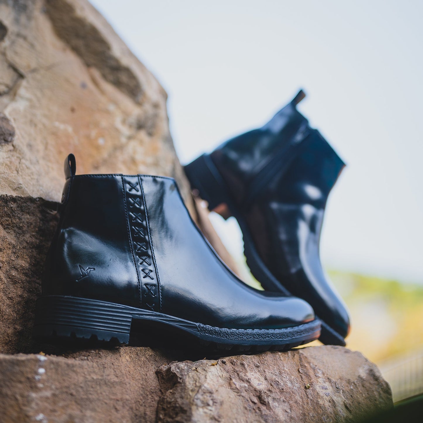 Slays Cross Stitch Boots for Women