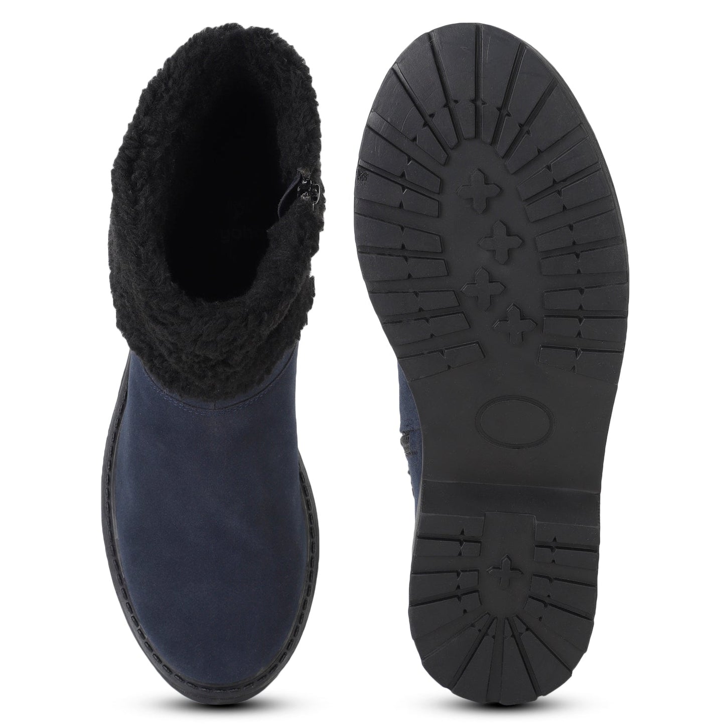 Slays Suede Fur Boots for Women