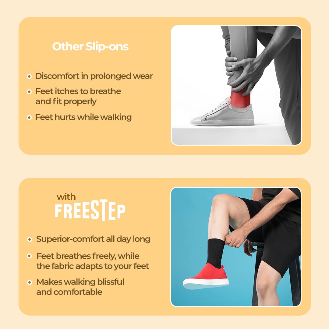 FreeStep Men Slip-ons