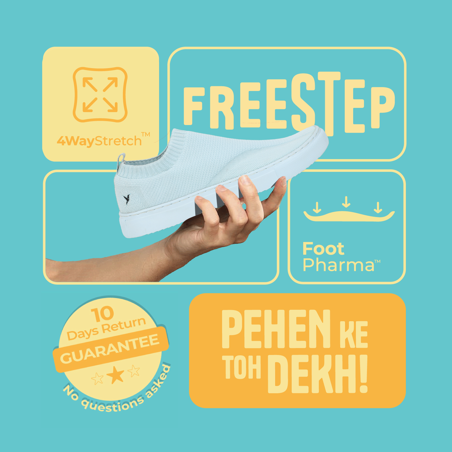 FreeStep Men Slip-ons