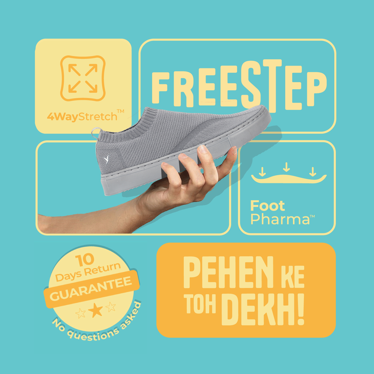 FreeStep Men Slip-ons